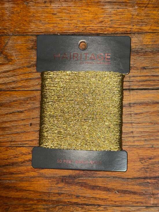 Hairitage Accessories - 4 pack Hairitage Gold Metallic Braid Rope for Hair Braiding and Styling 50ft